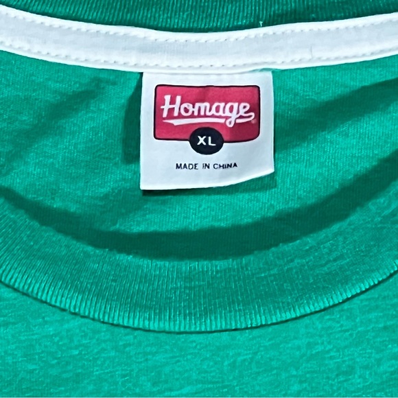 Homage Aaron Jones Packers Tee Size XL Green Great Condition - Picture 5 of 9